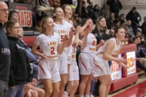 LADY PIRATES DEFEAT MARTY BRAVES IN REGION GAME