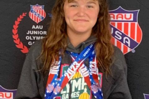 WAGNER SWIMMERS COMPETE AT 2023 AAU JUNIOR OLYMPICS