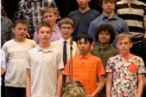 CHOIR/BAND ENTERTAIN COMMUNITY IN SPRING CONCERT