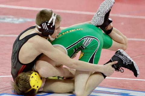 WRESTLERS PLACE 9TH AT STATE “B”