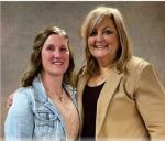 Shauna Meyerink (left), Finance Ofcer of Platte, and Debbra Houseman (right), City Administrator and Finance Ofcer of Wagner, were re-elected Chair and Vice Chair respectively of the South Dakota Municipal LeagueMs District 4. Area municipal ofcials elect