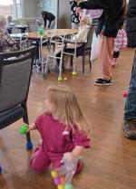 YOUNG EGG HUNTERS DELIGHT RESIDENTS AT LAKE ANDES SENIOR LIVING