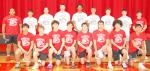 Pictured, back row from left, are: Nate Middletent (Lower Brule), Cash Hemming (Burke), Ky Arpan (Wagner), Colt Keiser (Gregory), Al’Shamon Gunter (Avon), Lincoln Juracek (Gregory), Tyce Feistner (Mount Vernon/ Plankinton), Jake Strand (Tripp-Delmont/Ar