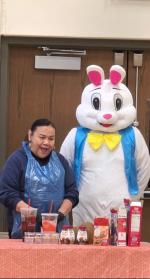 EASTER CARNIVAL FILLS AUXILIARY GYM WITH FUN AND ACTIVITIES